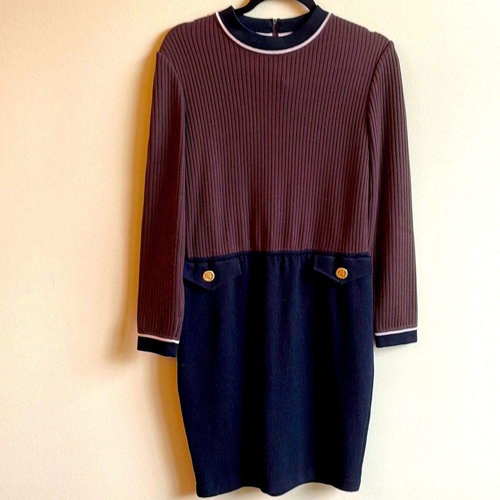 St John color block dress 4